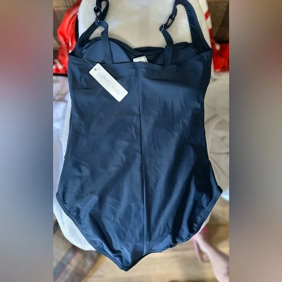 DONATED Laphee Rose Blue One piece suit - Picture 2 of 2